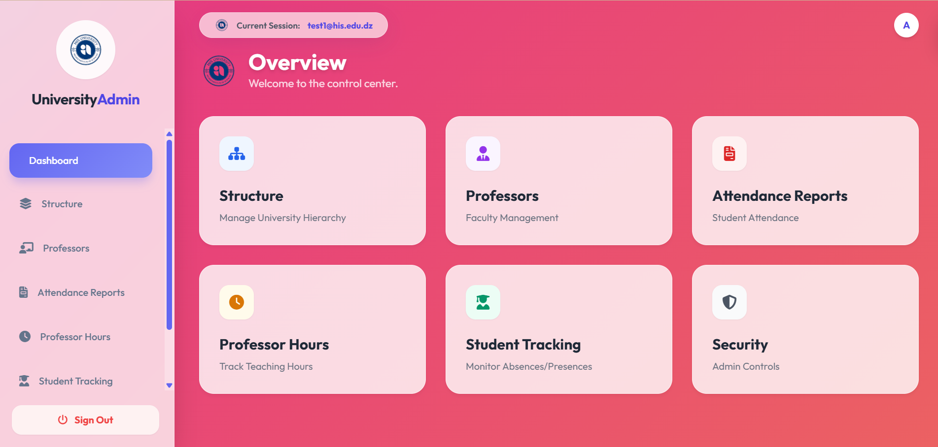 HIS Attendance Platform